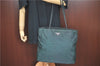 Authentic PRADA Nylon Tessuto Shoulder Hand Bag Khaki Green J1940