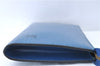 Authentic Louis Vuitton Epi Pochette Accessoires Pouch Blue M52945 LV Junk J1944