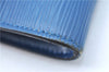 Authentic Louis Vuitton Epi Pochette Accessoires Pouch Blue M52945 LV Junk J1944