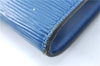 Authentic Louis Vuitton Epi Pochette Accessoires Pouch Blue M52945 LV Junk J1944