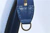 Authentic Louis Vuitton Epi Pochette Accessoires Pouch Blue M52945 LV Junk J1944