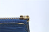 Authentic Louis Vuitton Epi Pochette Accessoires Pouch Blue M52945 LV Junk J1944