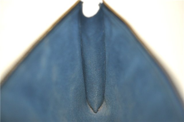 Authentic Louis Vuitton Epi Pochette Accessoires Pouch Blue M52945 LV Junk J1944