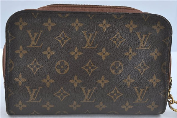 Authentic Louis Vuitton Monogram Orsay Clutch Hand Bag M51790 LV J1945
