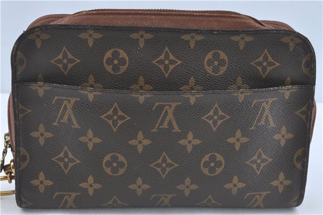 Authentic Louis Vuitton Monogram Orsay Clutch Hand Bag M51790 LV J1945