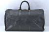 Authentic Louis Vuitton Epi Keepall 45 Boston Travel Bag Black Old Model J1949