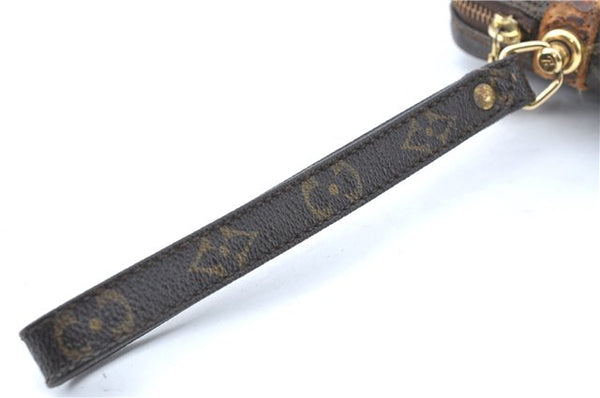 Auth Louis Vuitton Monogram Marly Dragonne PM Clutch Hand Bag M51827 LV J1950