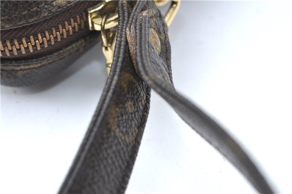 Auth Louis Vuitton Monogram Marly Dragonne PM Clutch Hand Bag M51827 LV J1950