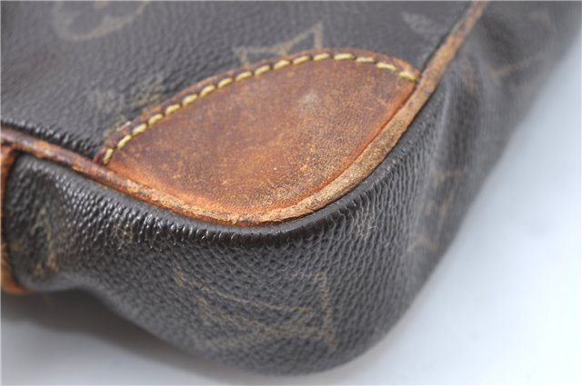 Auth Louis Vuitton Monogram Marly Dragonne PM Clutch Hand Bag M51827 LV J1950