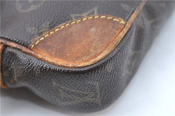 Auth Louis Vuitton Monogram Marly Dragonne PM Clutch Hand Bag M51827 LV J1950