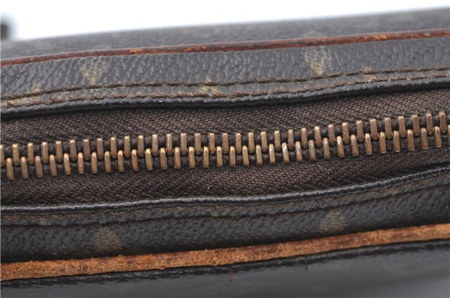 Auth Louis Vuitton Monogram Marly Dragonne PM Clutch Hand Bag M51827 LV J1950