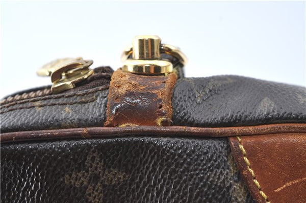 Auth Louis Vuitton Monogram Marly Dragonne PM Clutch Hand Bag M51827 LV J1950