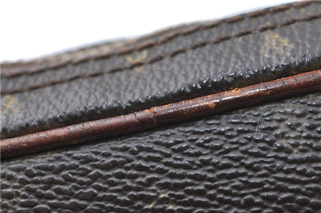 Auth Louis Vuitton Monogram Marly Dragonne PM Clutch Hand Bag M51827 LV J1950