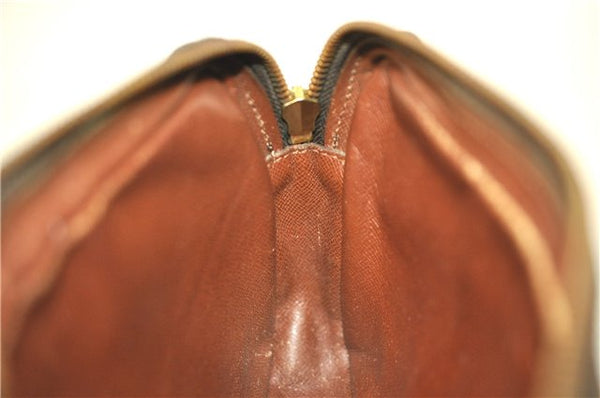 Auth Louis Vuitton Monogram Marly Dragonne PM Clutch Hand Bag M51827 LV J1950