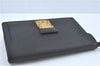 Authentic Louis Vuitton Epi Sellier Dragonne Clutch Bag Black M52612 LV J1951