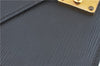 Authentic Louis Vuitton Epi Sellier Dragonne Clutch Bag Black M52612 LV J1951