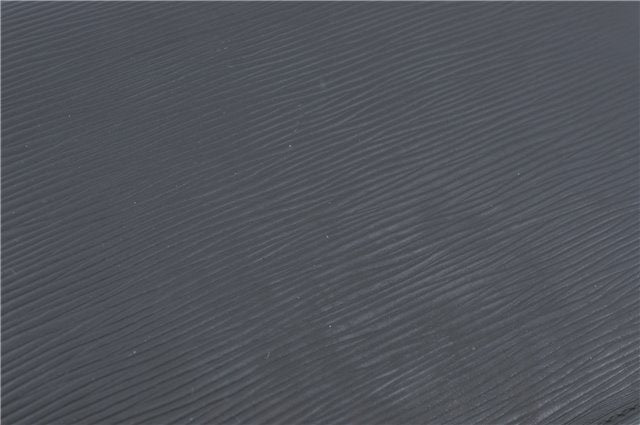 Authentic Louis Vuitton Epi Sellier Dragonne Clutch Bag Black M52612 LV J1951