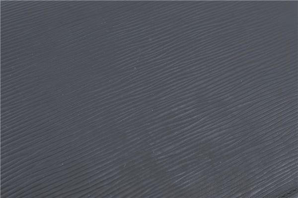 Authentic Louis Vuitton Epi Sellier Dragonne Clutch Bag Black M52612 LV J1951