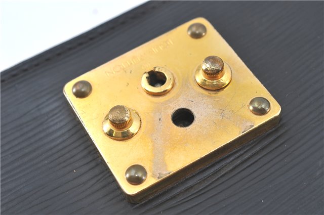 Authentic Louis Vuitton Epi Sellier Dragonne Clutch Bag Black M52612 LV J1951