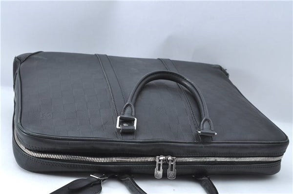 Louis Vuitton Damier Infini Porte Documents Voyage Briefcase N41146 Black J1952