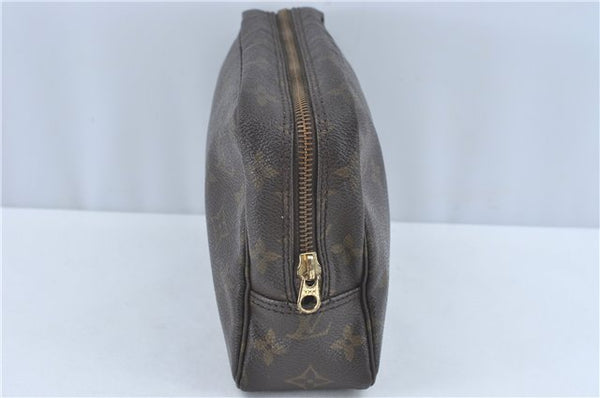 Auth Louis Vuitton Monogram Trousse Toilette 23 Clutch Hand Bag M47524 LV J1953