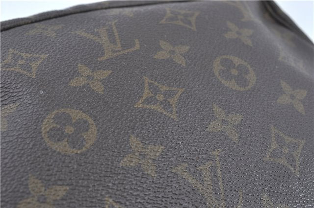 Auth Louis Vuitton Monogram Trousse Toilette 23 Clutch Hand Bag M47524 LV J1953