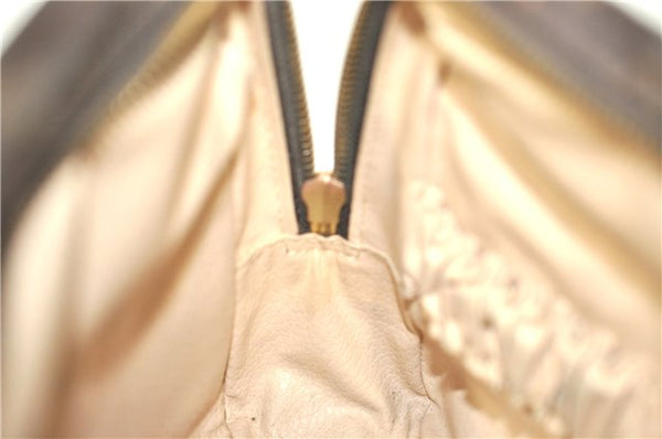 Auth Louis Vuitton Monogram Trousse Toilette 23 Clutch Hand Bag M47524 LV J1953