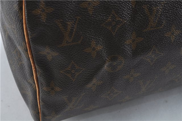 Authentic Louis Vuitton Monogram Speedy 30 Hand Boston Bag M41526 LV J1954