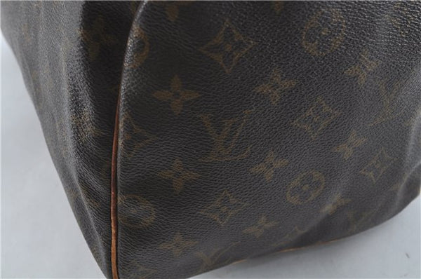 Authentic Louis Vuitton Monogram Speedy 30 Hand Boston Bag M41526 LV J1954