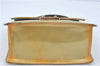 Authentic Louis Vuitton Vernis Spring Street Hand Bag Yellow M91029 LV J1957