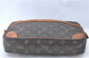 Authentic Louis Vuitton Monogram Compiegne 28 Clutch Hand Bag M51845 Junk J1961