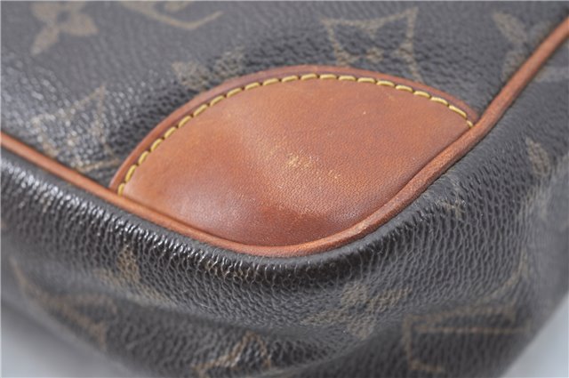 Authentic Louis Vuitton Monogram Compiegne 28 Clutch Hand Bag M51845 Junk J1961