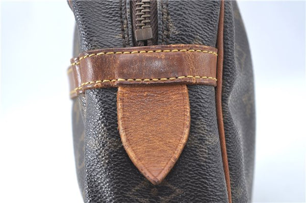 Authentic Louis Vuitton Monogram Compiegne 28 Clutch Hand Bag M51845 Junk J1961