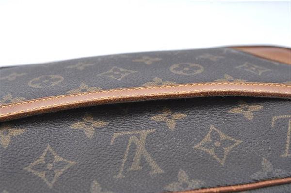 Authentic Louis Vuitton Monogram Compiegne 28 Clutch Hand Bag M51845 Junk J1961