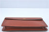 Authentic Louis Vuitton Epi Montaigne 27 Clutch Bag Brown M52653 LV J1962