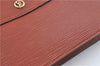 Authentic Louis Vuitton Epi Montaigne 27 Clutch Bag Brown M52653 LV J1962
