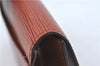 Authentic Louis Vuitton Epi Montaigne 27 Clutch Bag Brown M52653 LV J1962