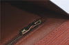 Authentic Louis Vuitton Epi Montaigne 27 Clutch Bag Brown M52653 LV J1962