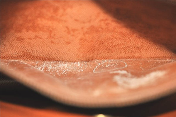 Authentic Louis Vuitton Epi Montaigne 27 Clutch Bag Brown M52653 LV J1962