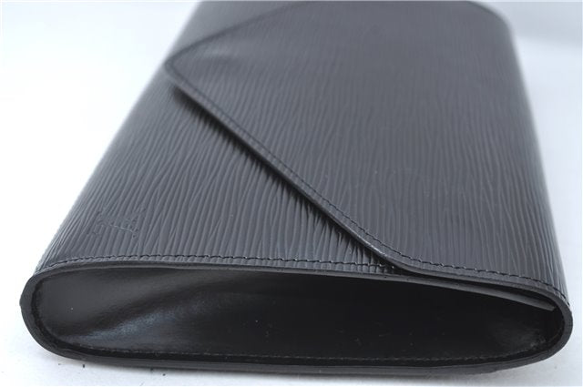 Authentic Louis Vuitton Epi Arts Deco Clutch Bag Black M52632 LV J1964