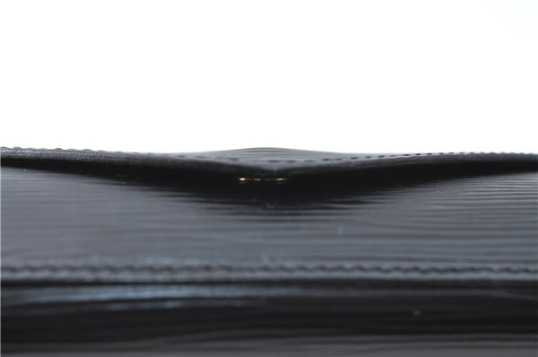 Authentic Louis Vuitton Epi Arts Deco Clutch Bag Black M52632 LV J1964