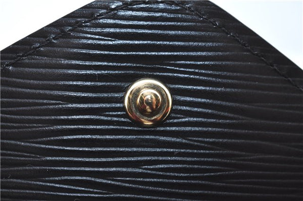 Authentic Louis Vuitton Epi Arts Deco Clutch Bag Black M52632 LV J1964