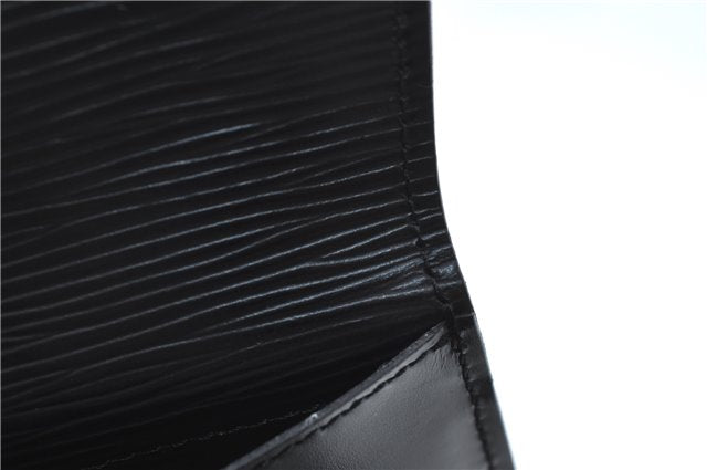 Authentic Louis Vuitton Epi Arts Deco Clutch Bag Black M52632 LV J1964