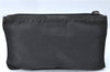 Authentic PRADA Nylon Pouch Purse Purse Black J1968