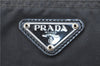 Authentic PRADA Nylon Pouch Purse Purse Black J1968