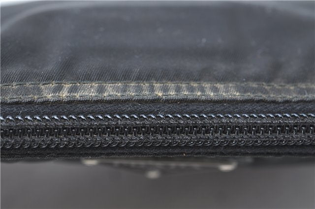Authentic PRADA Nylon Pouch Purse Purse Black J1968