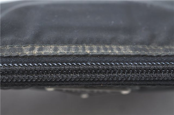 Authentic PRADA Nylon Pouch Purse Purse Black J1968