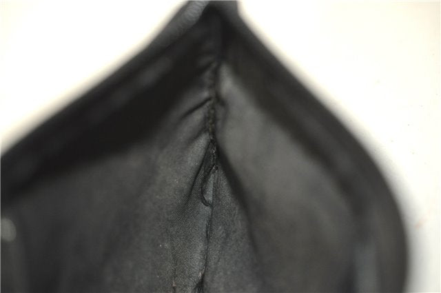 Authentic PRADA Nylon Pouch Purse Purse Black J1968
