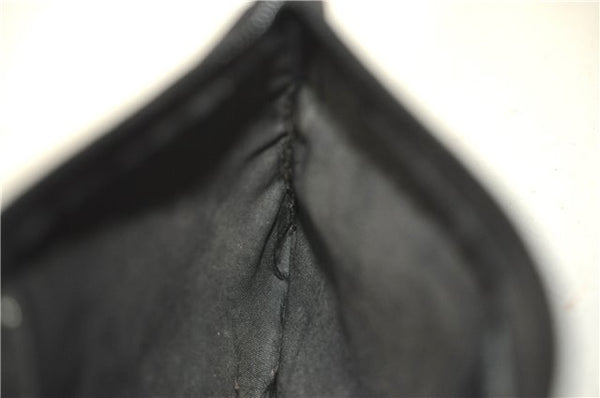 Authentic PRADA Nylon Pouch Purse Purse Black J1968