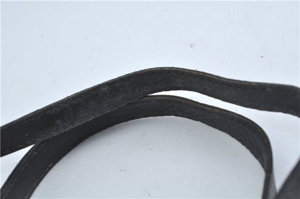 Authentic GUCCI Shoulder Tote Bag Purse GG Canvas Leather 31243 Black J1969